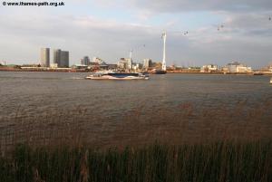The Thames at North Greenwich