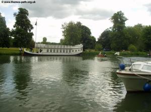 The Thames near Christ Church meadows