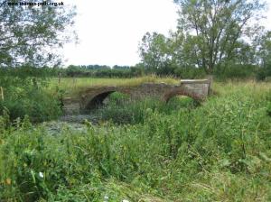 A disused bridge near Manorbrook Lake