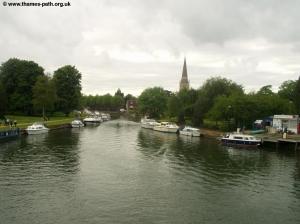 The Thames from Abingdon bridge