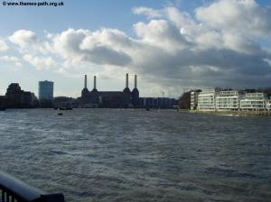 The remains of Battersea Power Station