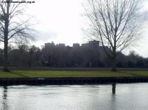 The first view of Windsor Castle