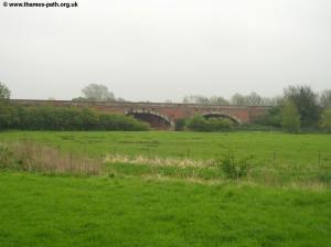 The railway bridge near Moulsford