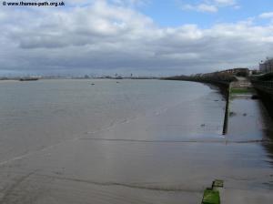 The Thames at Thamesmead