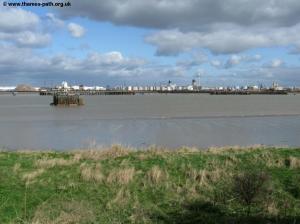 The Thames at Thamesmead