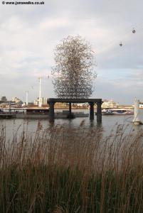 The Thames at North Greenwich