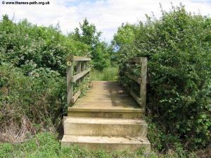 A small bridge on the path