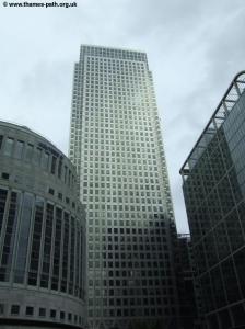 Modern Docklands - Canary Wharf Tower