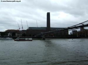 The Millenium Bridge and Tate Modern