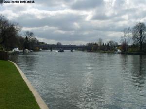 Looking back to Bourne End