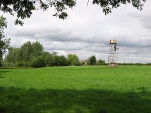 A wind pump in the field