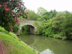 The bridge by the cut to Culham Lock