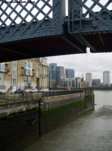 South Dock and Canary Wharf