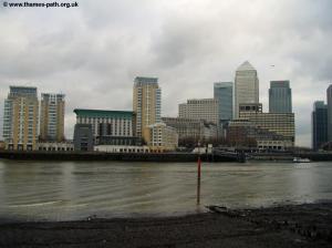 Canary Wharf near Nelson Dock