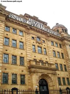 The former Harrods Furniture Depository