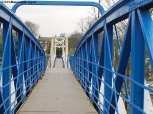 Double bridges at Teddington Lock